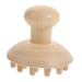 SkiSuno massage comb neck massage massage device made of wood wood tool hair feasts massage device Guasha wooden ward massage tools hand massage devices H lzern meridiankamm household 10.5x10.5x10cm brown