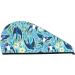 Soft Microfiber Hair Towel Wrap for Women | Flying Swallows & Spring Flowers | Quick Dry Super Absorbent | Ideal for Long Curly Short & Thick Hair - Buy Online on GoSupps.com