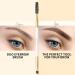 Docolor Eyebrow Brush Duo - Professional Angled Brow Brush and Spoolie for Precise Brow Shaping and Grooming - White - Buy Online on GoSupps.com