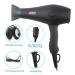 1875W Professional Tourmaline Hair Dryer with Negative Ionic Technology - Navy Blue - Buy Online on GoSupps.com
