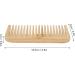 Wide Tooth Combm Large Hair Detangling Comb Flexible Structure Safety Eco Friendly Portable Wet Hair Comb Wooden Comb for Home Travel - Buy Online on GoSupps.com