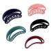Big Hair Claw Clips, 3.7 Inch Non-Slip Matte Large Claw Clips, 5 Color Strong Hold Perfect for Women for Thick or Thin Hair Women and Girls, Comfortable Fashionable and Beautiful