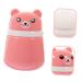 Buy Powder Puff Box - Bubble Synthetic Sponge for Toddlers | Empty Toner - 10x7cm Pink - Shop Now - Buy Online on GoSupps.com