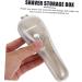 Mipcase Razor Storage Box - 3-Piece Travel Case for Safety Shavers & Clippers - Portable Razor Protection Holder for Men - Buy Online on GoSupps.com