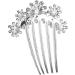 Angoily Hair Accessories Tiara Bridal Hair Comb Purple Women Hair Clip Women Hair Comb Flower Hair Comb Wedding Luxurious - Buy Online on GoSupps.com