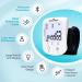 EasyHome Bluetooth Smart Wrist Blood Pressure Monitor with Large Cuff | Digital Sphygmomanometer with Heart Positioning Indicator | iOS & Android APP Compatible | EBP-085 - Buy Online on GoSupps.com