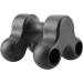 Spine Reduction Cushion & Neck Massage Support - Relax Muscles with Thai Massage Comfort (Black) - Buy Online on GoSupps.com