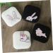 JECOMPRIS 3ST Holder for Lens Containers - Cute Colored Contact Lens Case Portable Lens Tanks - Set of 3 - Buy Online on GoSupps.com