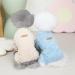 Izefia Fleece Dog Sweater for Small & Medium Dogs - Warm Winter Pajamas Twist Print Khaki 40cm - Buy Online on GoSupps.com