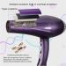 2300 Watt Powerful Hair Dryer with 2-Speed and 3 Temperature Settings Cool Shot Function Professional Salon Hairdryer Ionic AC Motor Blow Dryer with 2 Nozzle Fast Blow Dryer Purple Small Gift - Buy Online on GoSupps.com