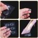 UPSTORE Transparent Oval Gel Foot Corn Rings - 36PCS | Silicone Foot Cushions Pads | Self-Adhesive Heel Sticker for Shoes - Buy Online on GoSupps.com