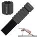 EU-patient portable weight cuffs-2 Set (0.5 kg & 1 kg) for women and men fashionable ankle weight set for yoga dance aerobics running 1 kg black each