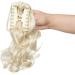 Long Claw Clip Ponytail Hair Extension - Bleach Blonde 12 - Buy Online on GoSupps.com