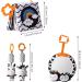 NIKTULE Newborn Mirror Tummy Time Toy | Baby Discovery Spiegel with Fabric Books & Crib Bells for 0-12 Months International Shipping Available - Buy Online on GoSupps.com