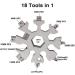 Multitool 18 In 1 Snowflake Multi tool for Outdoor Camping Survival Accessories- Stocking Stuffers Mens Gifts  Screwdriver - Hexagonal Spanner - Ring Spanner - Bottle Opener 3-Snowflake Multi Tool - Buy Online on GoSupps.com