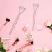 URSOBTF Eyelash Comb Separator Tool with Metal Teeth - Pink - Buy Online on GoSupps.com