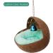 Violotoris Hanging Coconut Shell Bird Nest House Bed Natural Random Color Cushion Birdhouse Bird Hut Breeding Place Toy For Bird - Buy Online on GoSupps.com