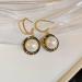 JWICOS Faux Pearl Rhinestone Dangle Earrings - Boho Gold Beaded Hoop Cuff for Prom & Party | Women's Jewelry - Buy Online on GoSupps.com