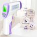 CRFISH Touchless Forehead Thermometer with Fever Alarm - Accurate Digital Infrared Thermometer for Adults & Kids - Large LCD Display - Silent Mode - White - Buy Online on GoSupps.com