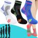 TURSHI HIGHERSOCKS 2023 Far Infrared Schorl Titanium Ion Heightening Booster Socks Micro Titanium Height Booster Socks 1Pair Cushioned Soles Tourmaline Slimming Health Sock 3 Pairs Large