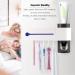 Buy SZRWD UV Toothbrush Sterilizer & Automatic Toothpaste Dispenser Set - USB Rechargeable Hygienic Holder for 5 Brushes | International Shipping Available - Buy Online on GoSupps.com