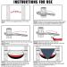 Kinfayv Camping Hammock with Net and Rain Fly - Portable Double Hammock for Travel, Backpacking & Outdoor Activities (Red) - Buy Online on GoSupps.com