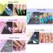 CHANGAR Ice Cube Aurora Glass Nail Art Stickers - 5 Boxes - Buy Online on GoSupps.com