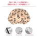 Love Raccoons Shower Cap for Women - Reusable & Waterproof Bath Hair Cap | Eco-Friendly Double Layered Shower Hat - Buy Online on GoSupps.com
