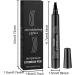1 PCS Eyebrow Pencil Eyebrow Pen Waterproof Brow pen Microblading Eye Brow Pencils Long Lasting Natural Eyebrow Pen Black 1 count (Pack of 1) 01 Black - Buy Online on GoSupps.com