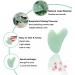 Ditind Jade Gua Sha Facial Tool for Face Massage and Acupuncture Therapy - Buy Online on GoSupps.com