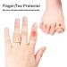 Toe Protection Caps - 3 Silicone Gel Toe Cushions & Finger Tape for Pain Relief Hammer Toe & Callus Support - Buy Online on GoSupps.com