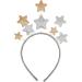 JNAWA 2 Pieces Christmas Glitter Star Headband Shiny Pentagram Headband Princess Glitter Band Hair Accessories for Women and Girls Christmas Cosplay Party - Buy Online on GoSupps.com