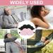 Buy 2 Pcs Memory Foam Sleeping Masks - Portable Cloud Shape Eye Covers Light Blocking Comfortable Gift for Men & Women (Black & Pink - Buy Online on GoSupps.com