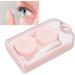 Anggrek Pink Portable Contact Lens Box Set - Complete & Eco-Friendly Storage Solution with Tweezers - Buy Online on GoSupps.com