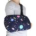 Solace Bracing Children's Padded Sling - British Made & NHS Supplied - Arm, Collarbone, Wrist, Shoulder, Elbow Support for Kids - 8 Designs - Space-themed - Buy Online on GoSupps.com