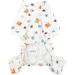 Zweita Soft Dog Pajamas - Adorable Bear Football Print Overalls for Cats & Puppies | Cozy 4-Legged Rompers | International Shipping Available - Buy Online on GoSupps.com