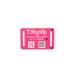 DOGTAP Light Small - The intelligent dog tag with NFC chip 50x30mm Pink
