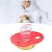 Buy Heart-Shaped Red Baby Pacifier with Shiny Rhinestones | Soft & Safe Infant Dummy Nipple for International Shipping - Buy Online on GoSupps.com