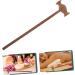 Healeved Manual Massage Hammer - Handheld Body Massager Tool for Effective Back and Muscle Relief - 42x9x4cm Coffee Color - Buy Online on GoSupps.com