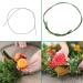 100PCS 18Ga Green Floral Stem Wires - DIY Crafts & Flower Arrangement (14 Inches) - Buy Online on GoSupps.com