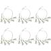 Luroad Mackerel Feather Rigs with Bright Pearls - Bionic Insect Bait for Mackerel Herring Perch | 6 Fluo Sizes (12 16 18) - International Shipping Available - Buy Online on GoSupps.com