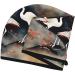 Japanese Cranes Flying Coral Velvet Dry Hair Cap | Ideal for Home Travel & Pool Parties - Buy Online on GoSupps.com
