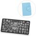 Mikinona 2pcs Nail Art Card Holder Stamping Plates Organizers Nail Template Bags Stamping Plates Storage Bag Cases Nail Plate Storage Bag Nail Art Stamper Pouches Pu Printing Printed Bag Sky-blue 14.5X9.5X1.8CM - Buy Online on GoSupps.com