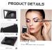 Mipcase 8 Pcs Blush Box Eyeshadow Box Travel Cosmetic Eyeshadow Organizer Blush Case Eyeshadow Cases Plastic 5x5cmx2pcs Blackx2pcs - Buy Online on GoSupps.com