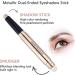 Glitter Metallic Eyeshadow Stick Dual-Ended Highlighting Pen (#05) - Cruelty-Free & High Pigmented for Sensitive Eyes - Buy Online on GoSupps.com