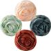 4pcs Rose Bath Ball Body Sponges for Shower Bath Ball for Women Bath Stuff Reusable Loofah Shower Loofah for Women Exfoliating Sponge Shower Ball Shower Sponge Travel Loofah