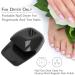 Portable Nail Dryer - Quick Cooling Fan for Fast Nail Polish Drying (Black) - Ideal for Home and Salon Use - Buy Online on GoSupps.com