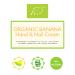 Mussa Canaria Bio Hand Cream Aloe Vera & Banana - 98% Natural Moisturizer for Cracked Dry Sensitive Skin - Soothing Care for Men & Women - 100ml - Buy Online on GoSupps.com