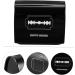 FOMIYES 12 STK Razor Blade Storage Box - Safety Razor Organizer Black - Ideal for Family & Home Use - Durable & Compact (6.5x4.5x6cm) - Buy Online on GoSupps.com