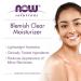 Now Foods Blemish Clear Moisturizer 2 fl oz - Acne Control & Hydration - Buy Online on GoSupps.com